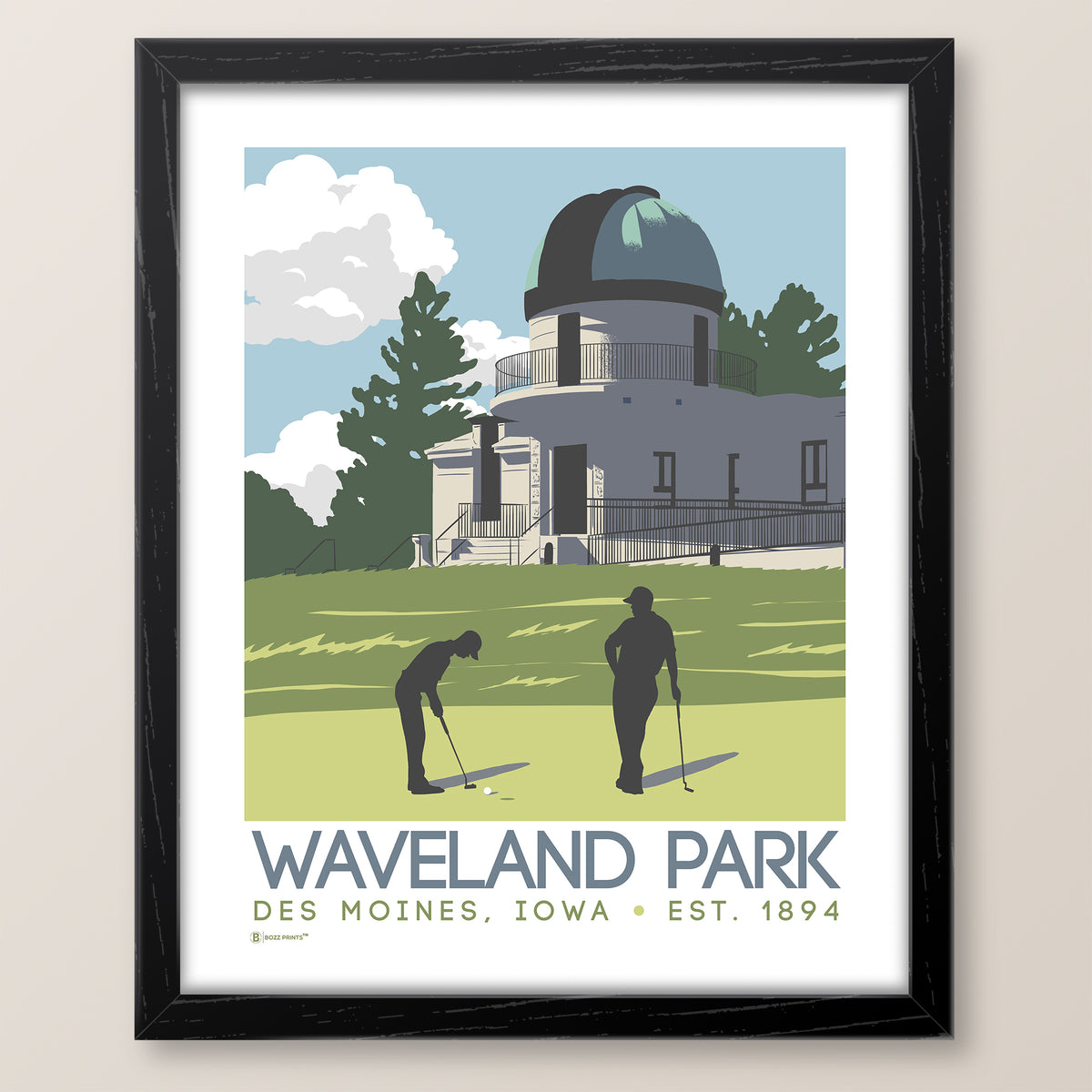 Waveland Park Print