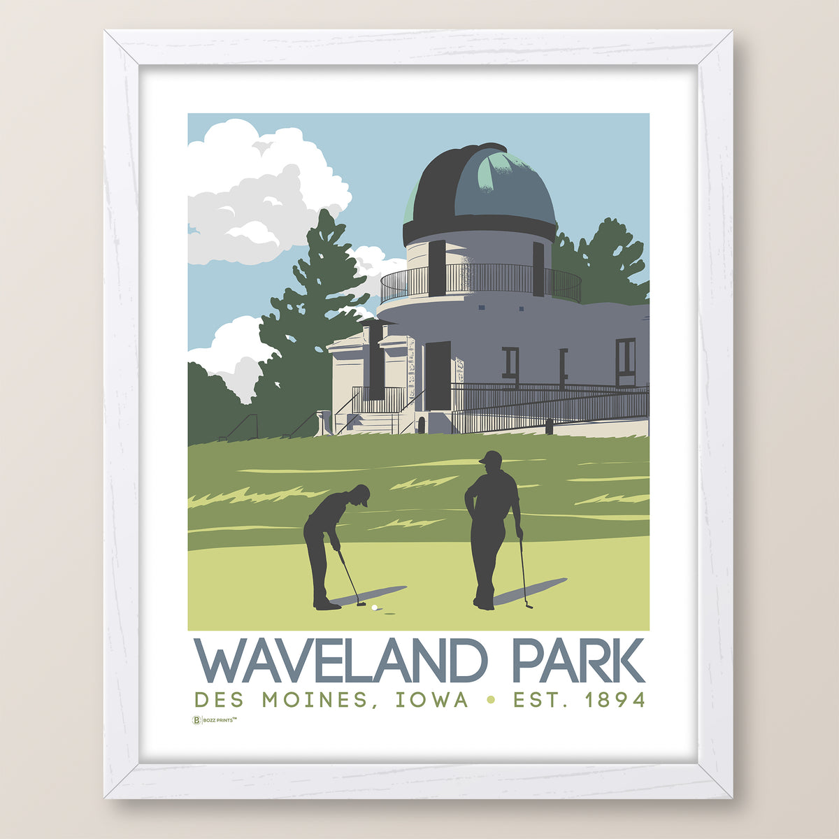 Waveland Park Print
