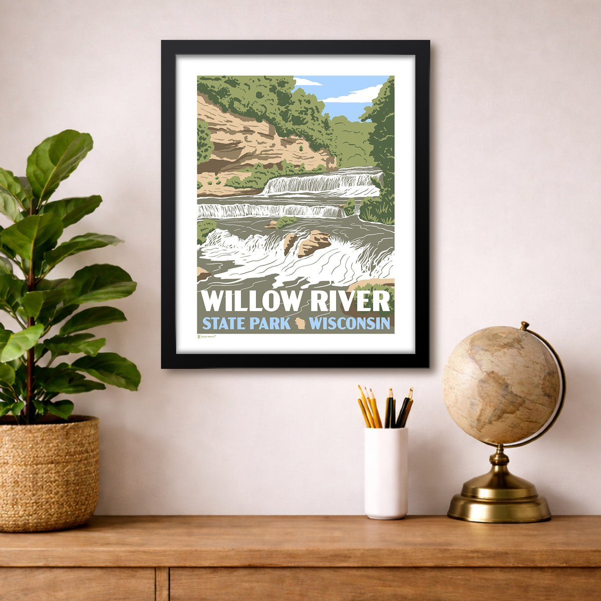 Willow River State Park Wisconsin Print