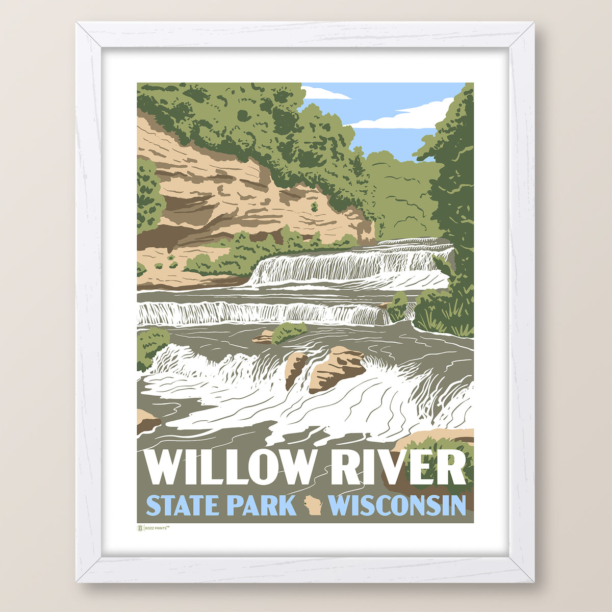 Willow River State Park Wisconsin Print