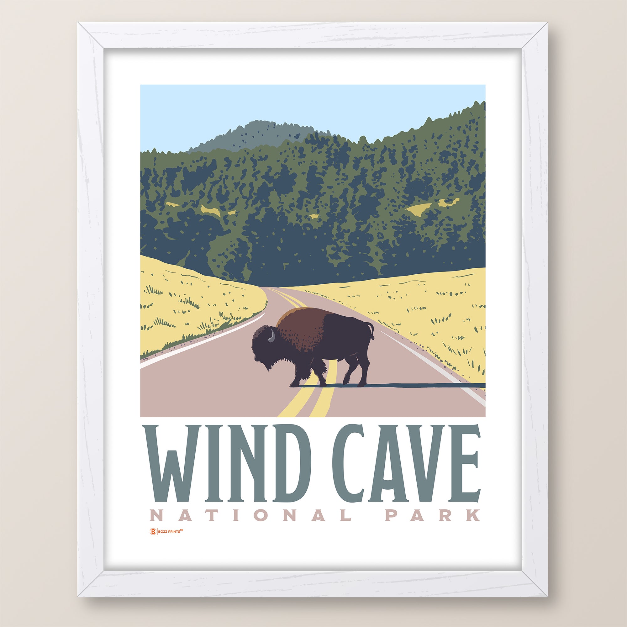 Wind Cave National Park Art Print - Bozz Prints