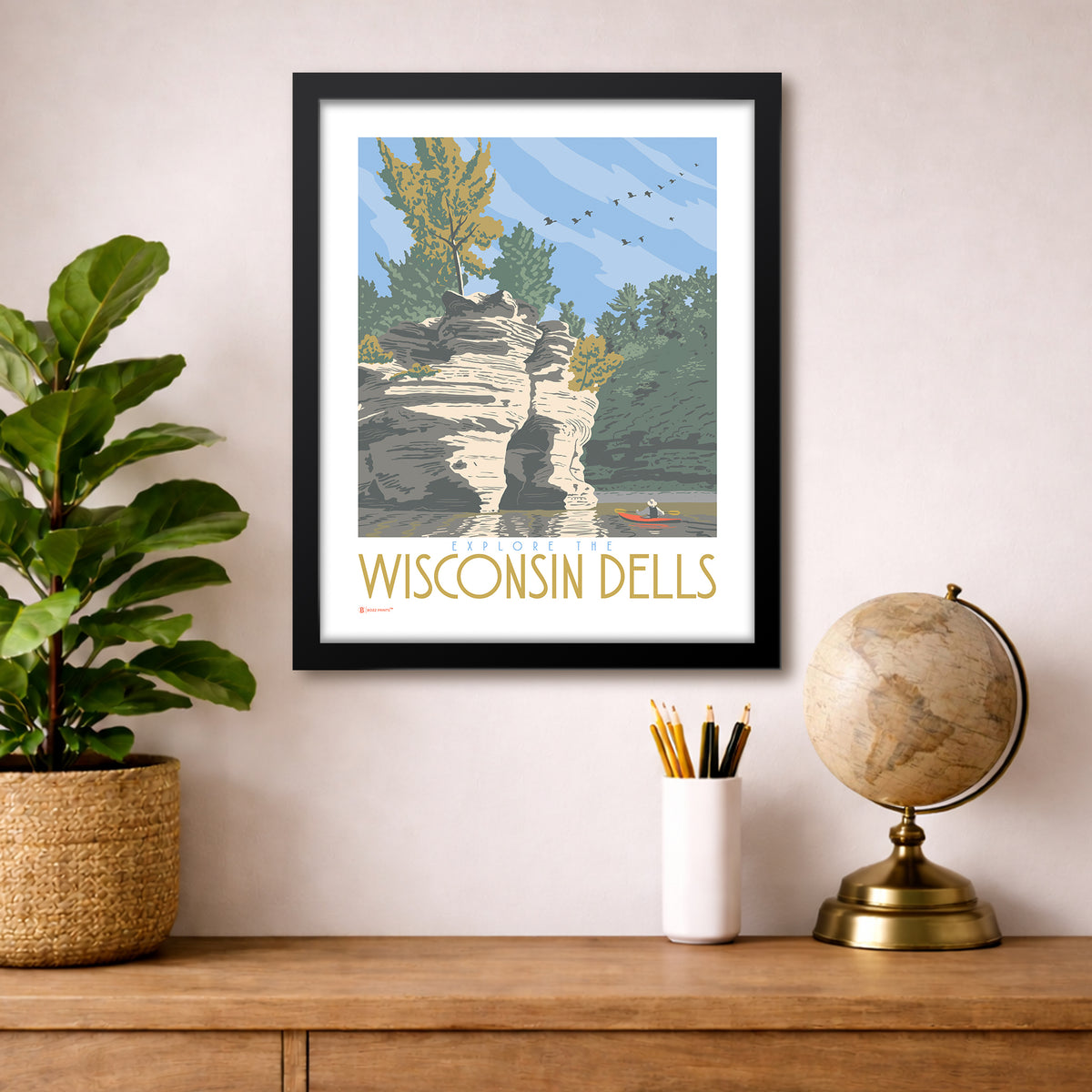 Explore Wisconsin Dells Print