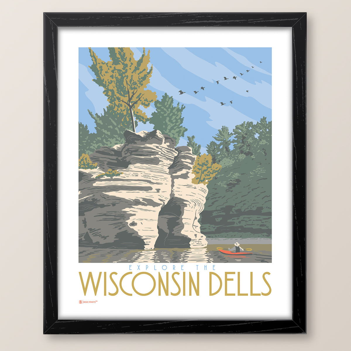 Explore Wisconsin Dells Print