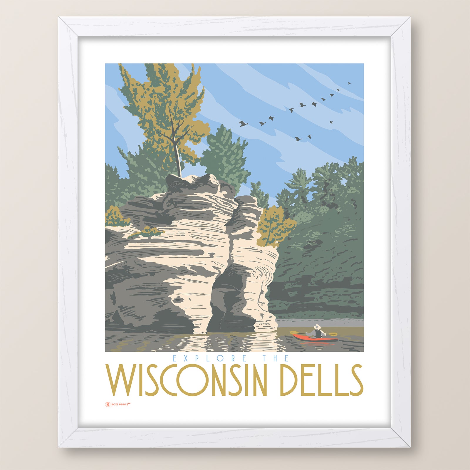 Explore Wisconsin Dells Print