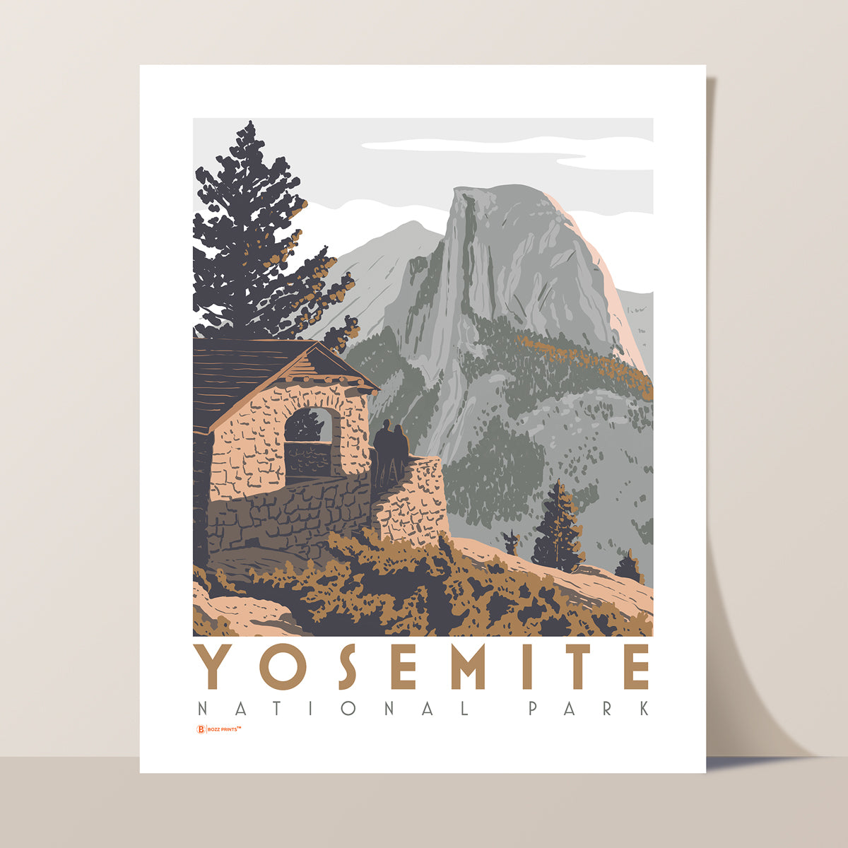 Yosemite National Park Half Dome Print