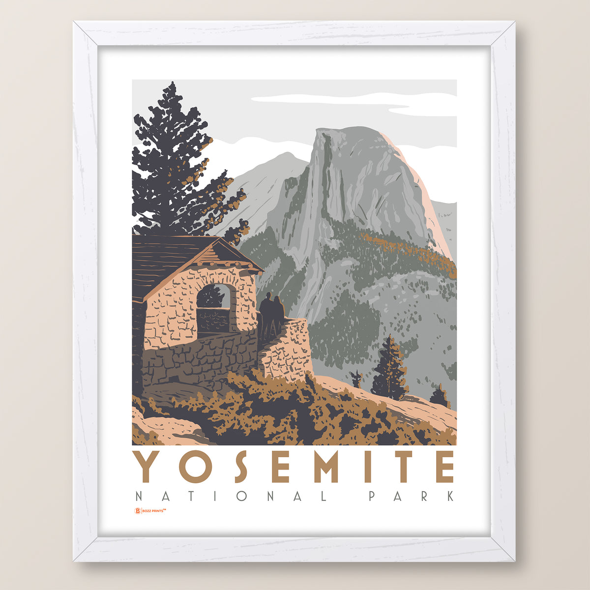 Yosemite National Park Half Dome Print
