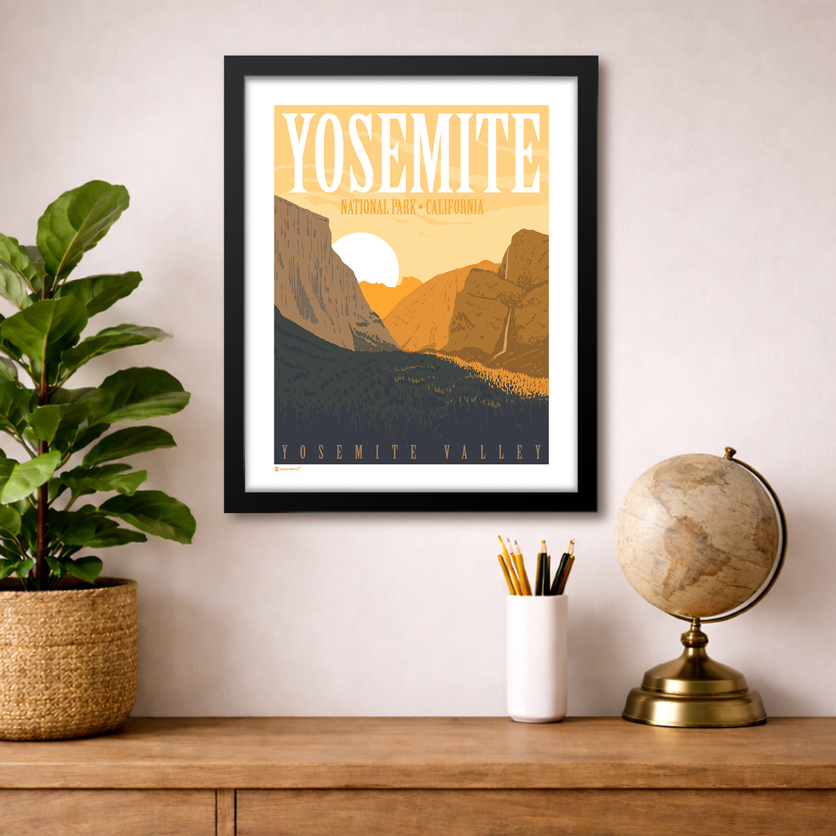 Yosemite National Park Yosemite Valley Print