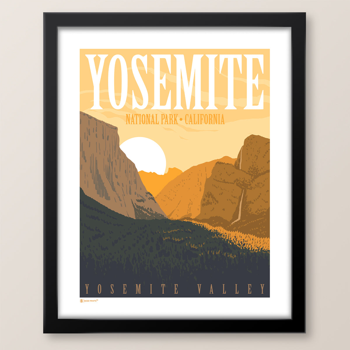 Yosemite National Park Yosemite Valley Print