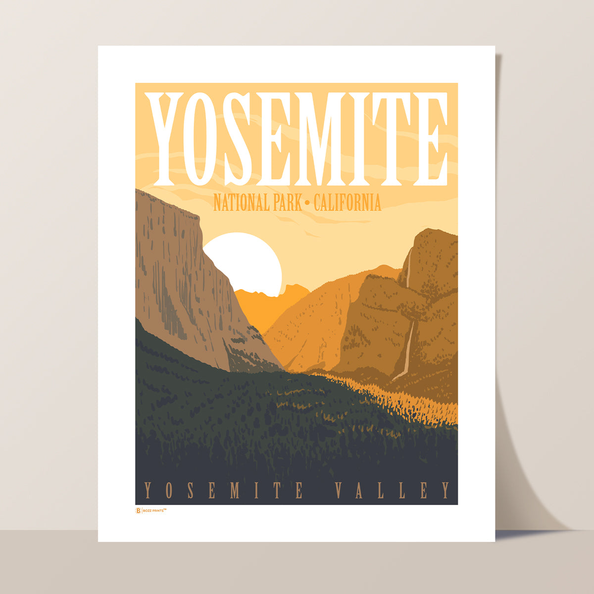 Yosemite National Park Yosemite Valley Print