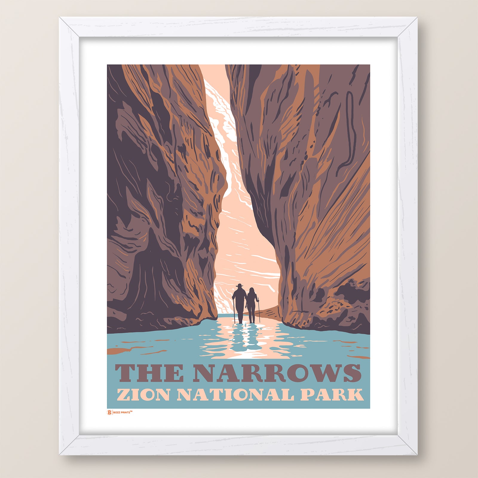 Zion National Park The Narrows Print