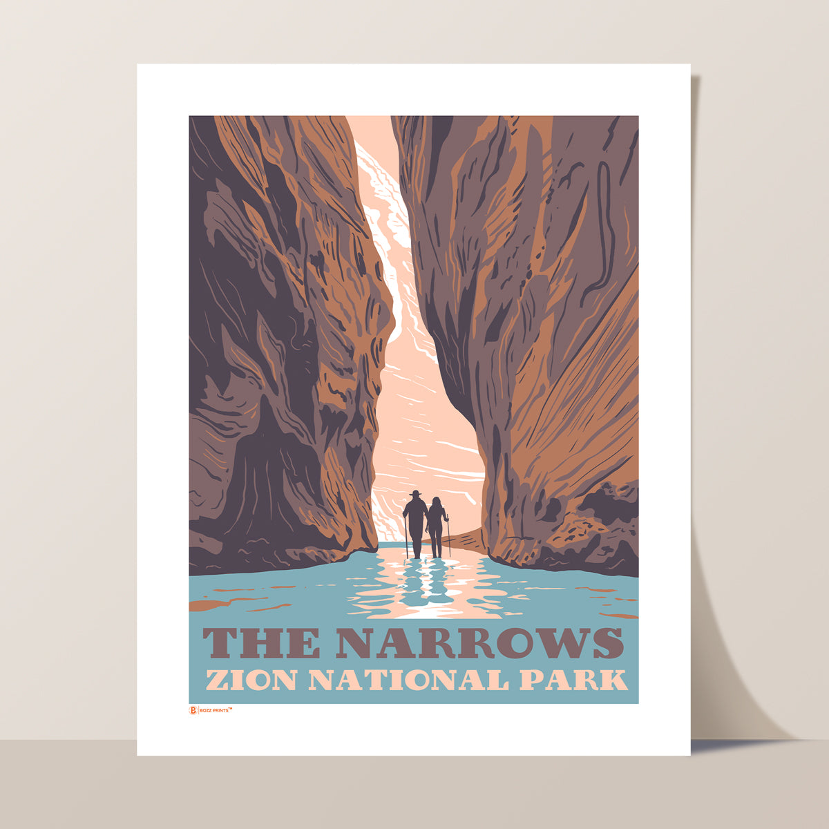 Zion National Park The Narrows Print