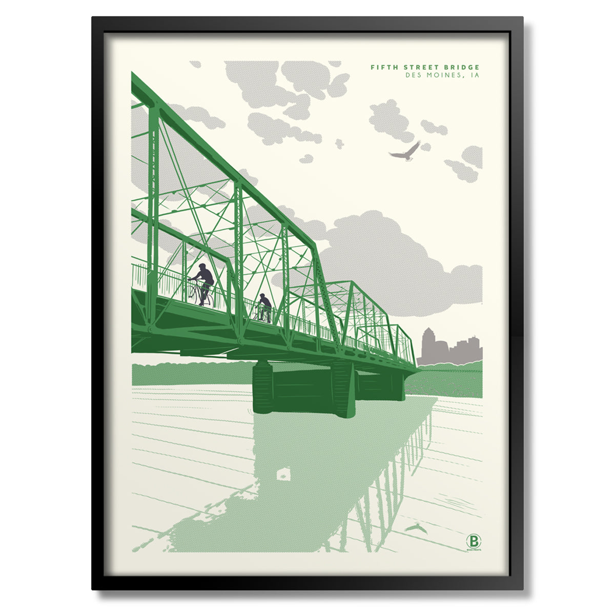Fifth Street Bridge Print - Bozz Prints