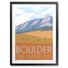 Boulder Flatirons Print - Bozz Prints