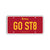 GO ST8 License Plate - Bozz Prints