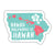 HAWAII BACKWARDS IS IIAWAH SEAFOAM - Bozz Prints