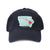 Hawaii Backwards is Iiawah Navy Hat - Bozz Prints