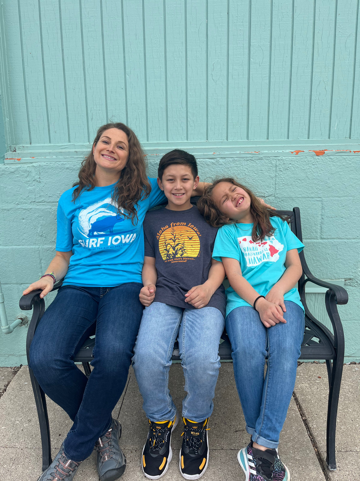 Surf Iowa T-Shirt - Bozz Prints