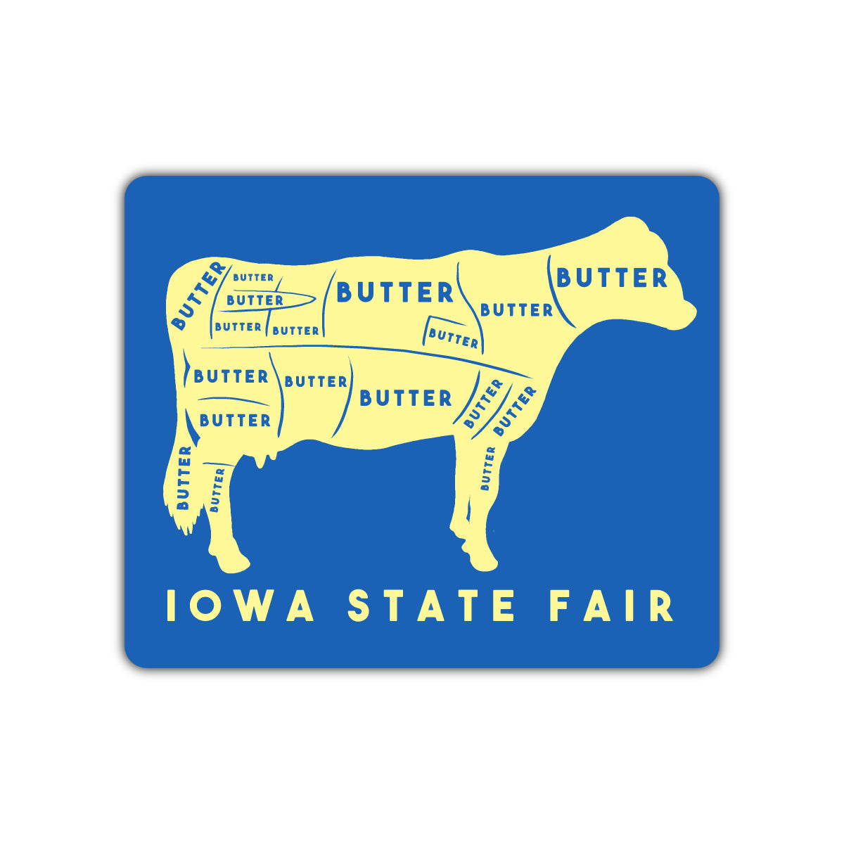Iowa State Fair Butter Cow - Bozz Prints