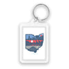 Layers of Ohio Keychain - Bozz Prints