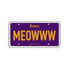 MEOWWW License Plate - Bozz Prints