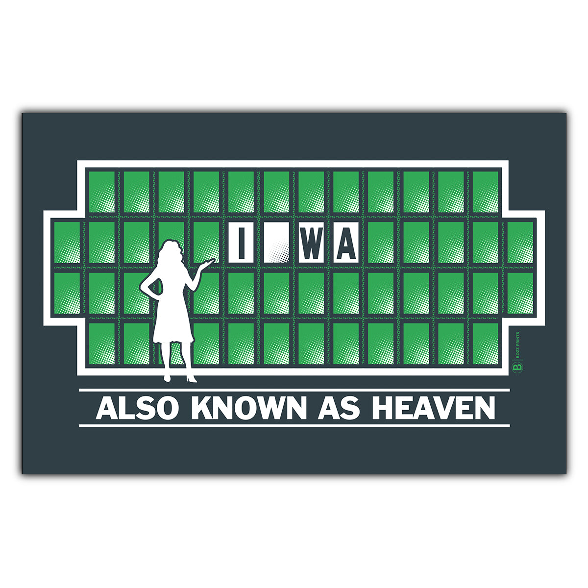 Also Known As Heaven Postcard - Bozz Prints