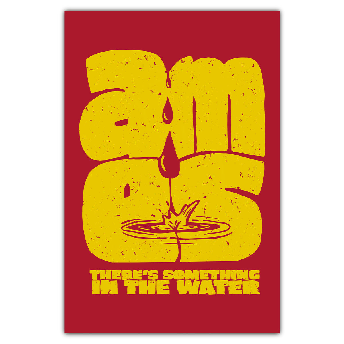 Ames Something in the Water Postcard - Bozz Prints