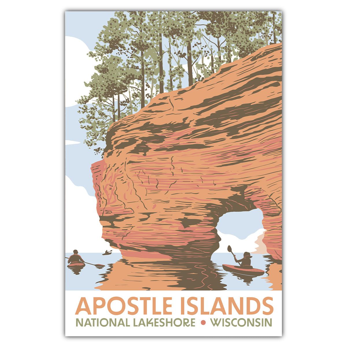 Apostle Islands National Lakeshore Postcard