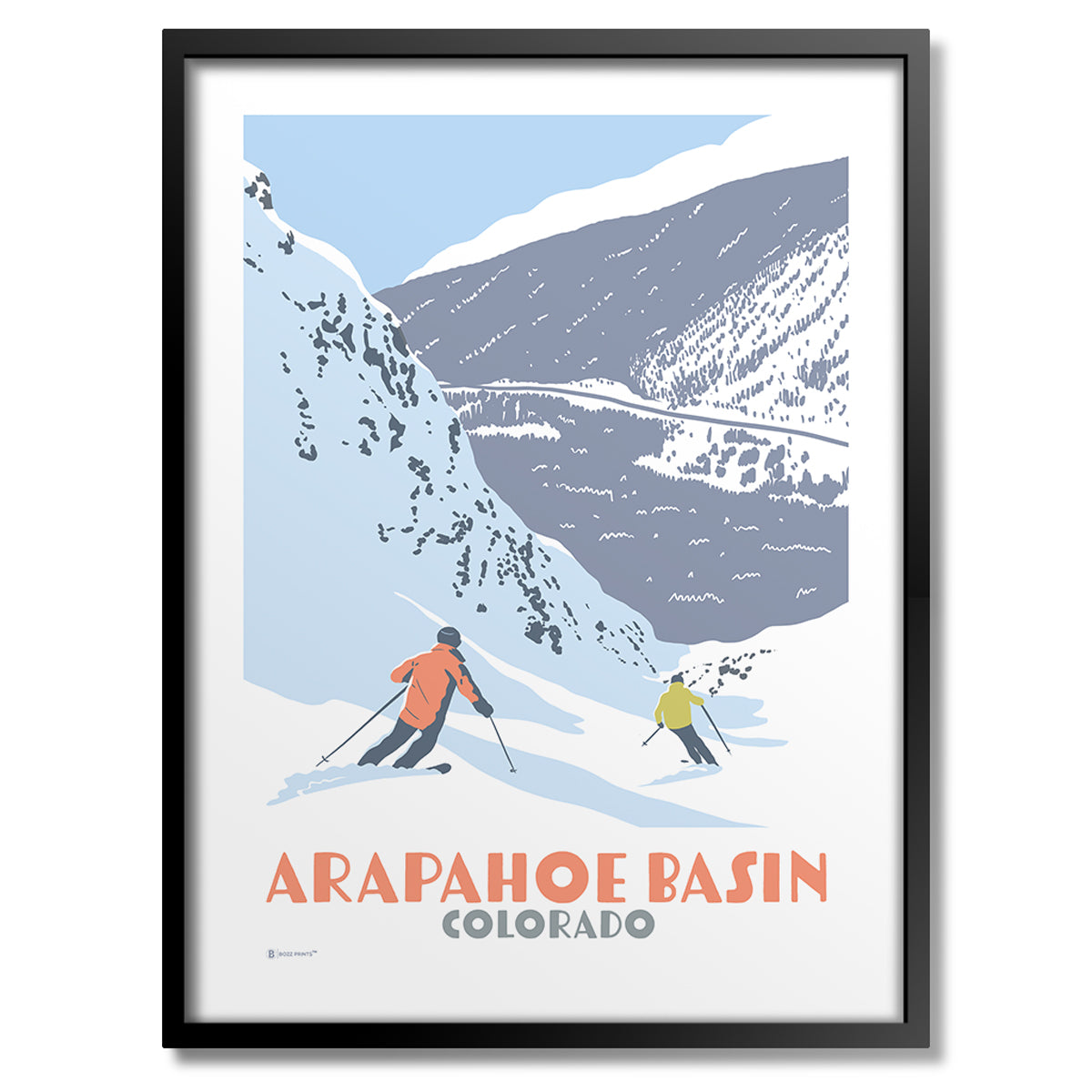 Ski Araphahoe Basin Print - Bozz Prints