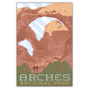 Arches National Park Double Arches Postcard - Bozz Prints