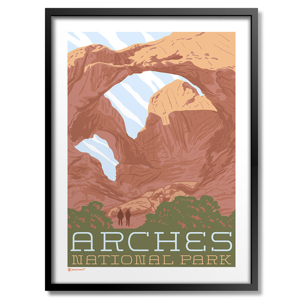 Arches National Park Double Arches Print | Bozz Prints