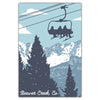 Beaver Creek Lift Postcard - Bozz Prints