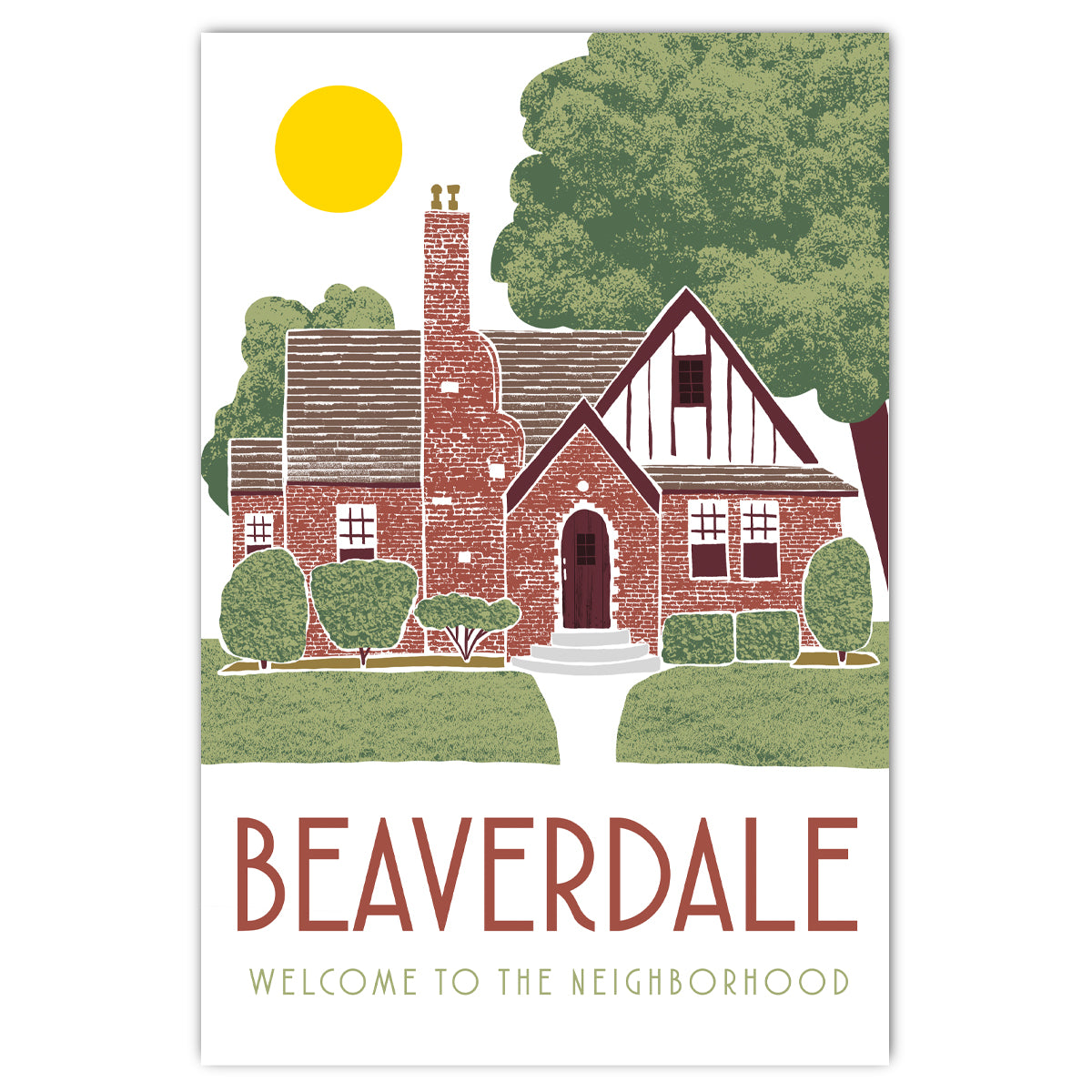 Welcome to Beaverdale Postcard