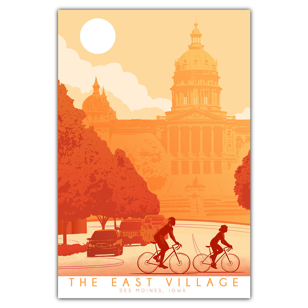 Bike East Village Postcard