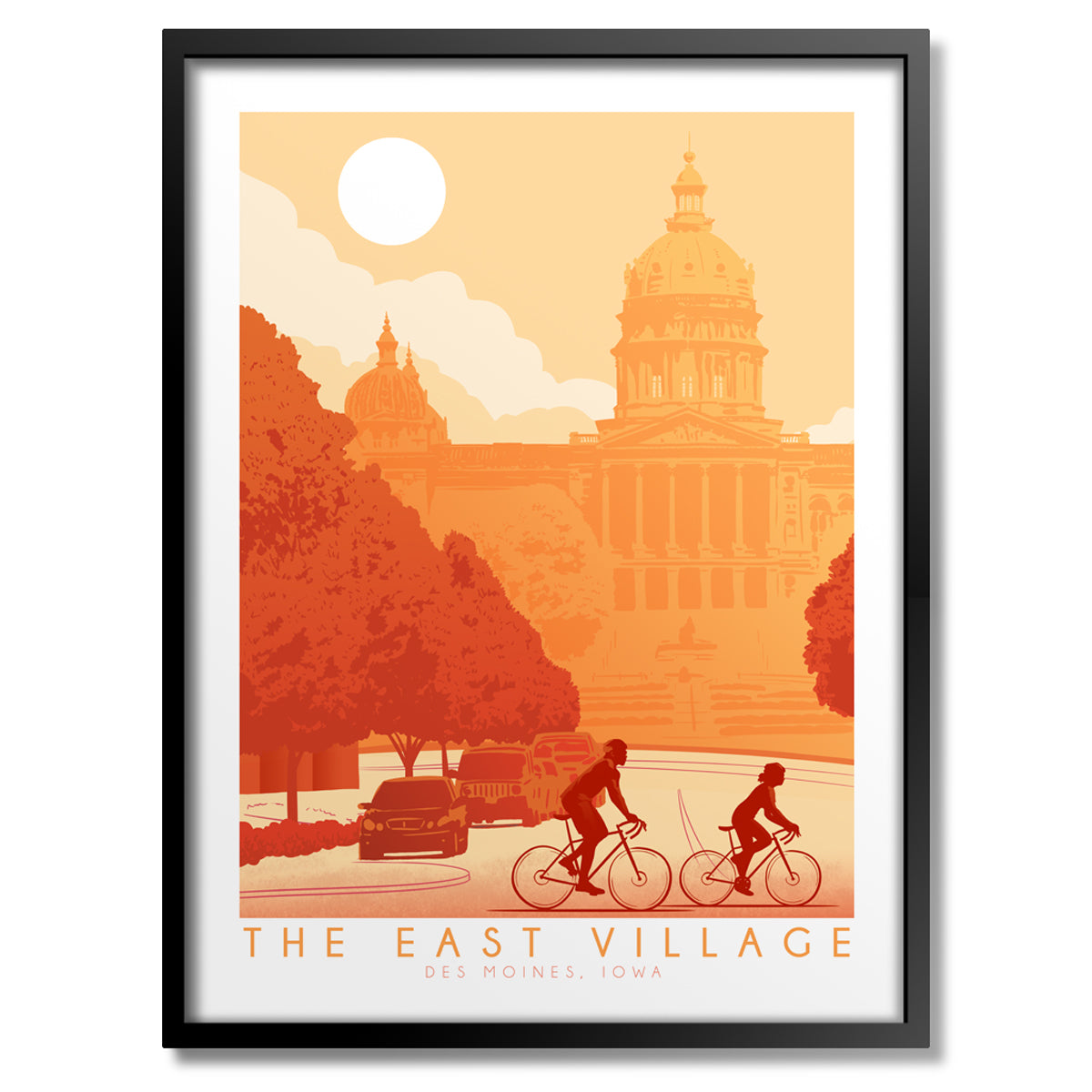Bike East Village Print - Bozz Prints