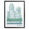 Biking Des Moines River Print - Bozz Prints
