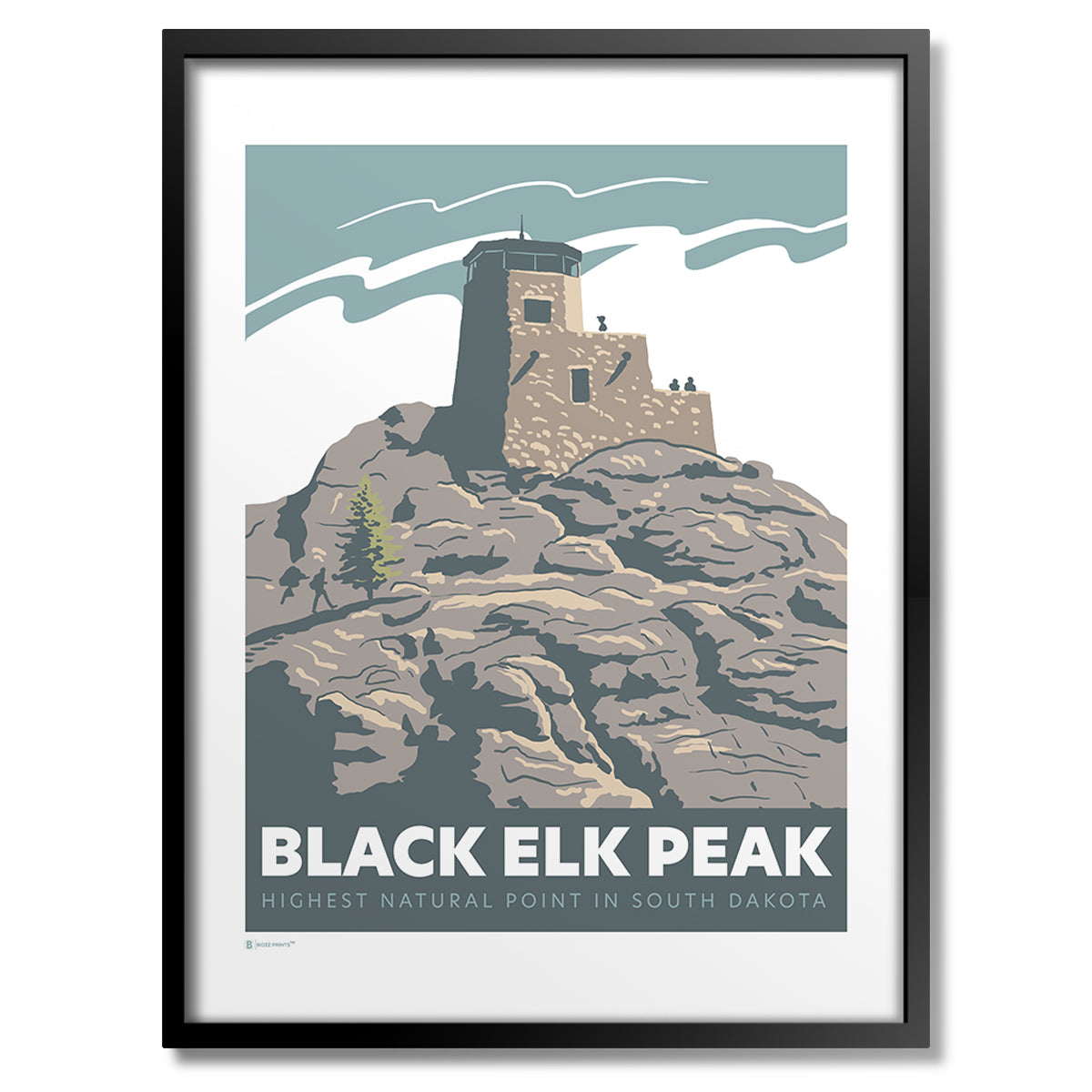 Black Elk Peak Print - Bozz Prints