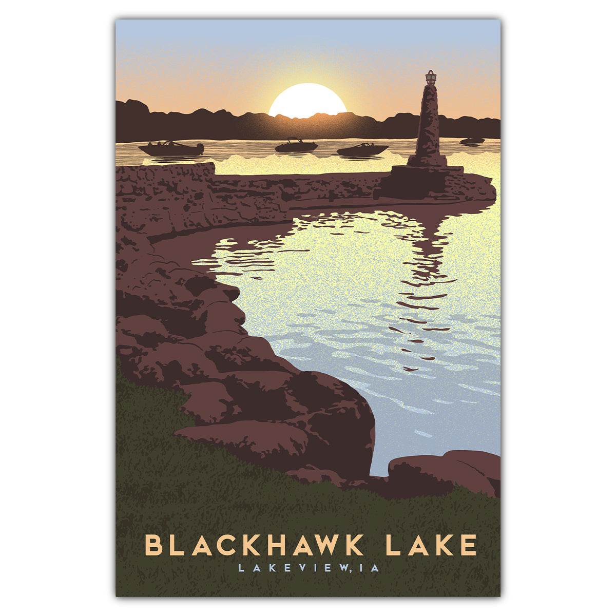Blackhawk Lake Postcard - Bozz Prints