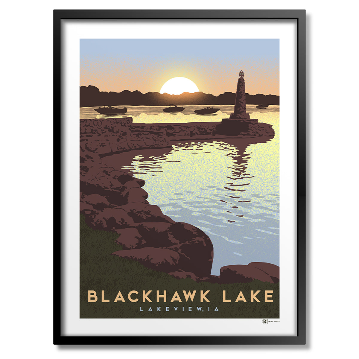 Blackhawk Lake Print - Bozz Prints