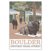 Boulder Historic Pearl Street Postcard - Bozz Prints