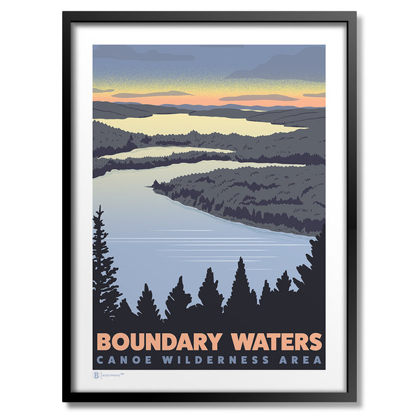 Explore Boundary Waters Minnesota Art Print - Bozz Prints