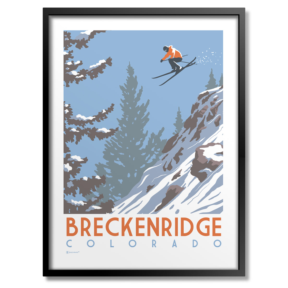 Breckenridge Catching Air Print - Bozz Prints