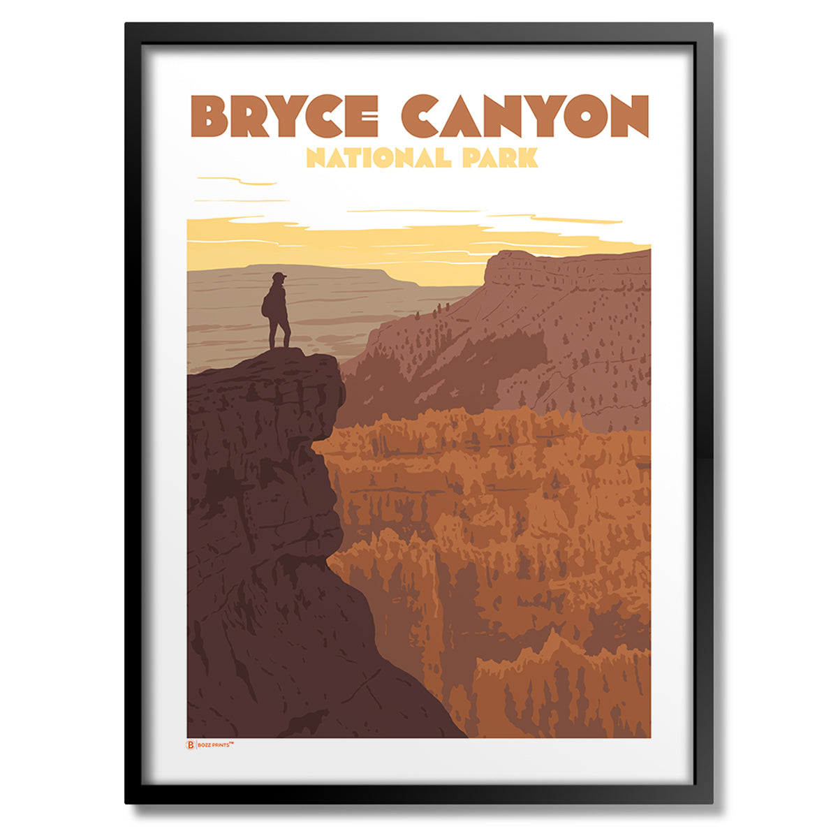 Bryce Canyon National Park Sunset Point Overlook Print - Bozz Prints
