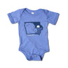 The Bulldog State Onesie - Bozz Prints