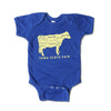 Iowa State Fair Butter Cow Onesie - Bozz Prints