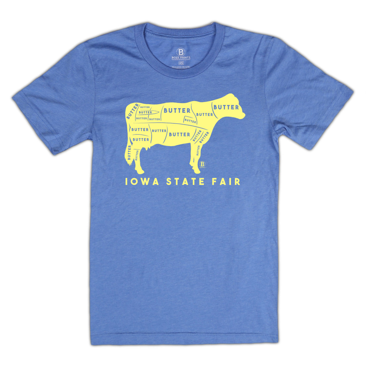 Iowa State Fair Butter Cow T-Shirt - Bozz Prints