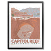 Captiol Reef National Park Cassidy Arch Print - Bozz Prints