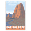 Capitol Reef National Park Cathedral Valley Postcard - Bozz Prints