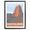 Captiol Reef National Park Cathedral Valley Print - Bozz Prints