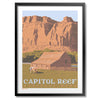 Captiol Reef National Park Fruita Barn Print - Bozz Prints