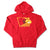 The Cardinal & Gold State Hooded Sweatshirt - Bozz Prints